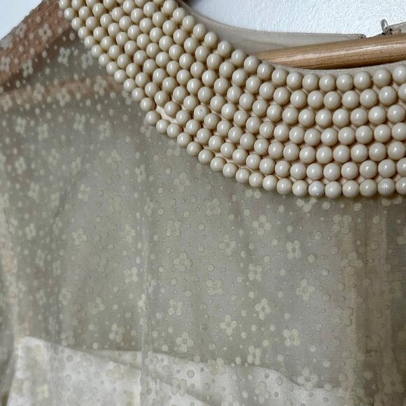 NWT Orla Kiely Spring 2014 Beaded Dress US10 - Picture 5 of 12